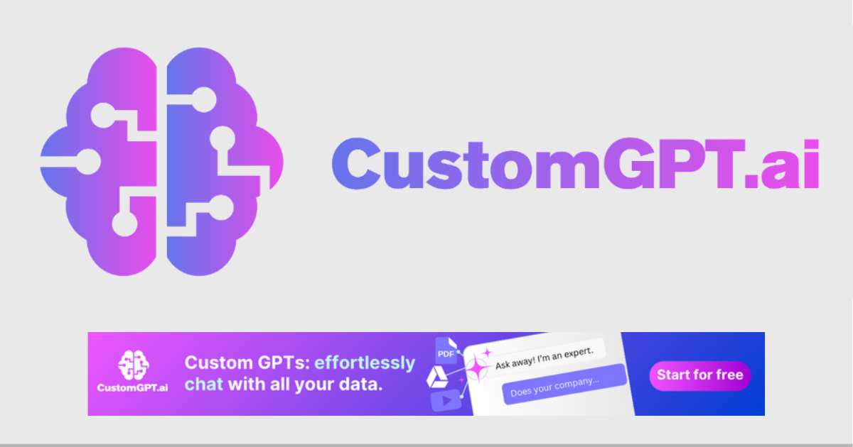 CustomGPT.ai Review: Build an AI Chatbot on Your Own Data