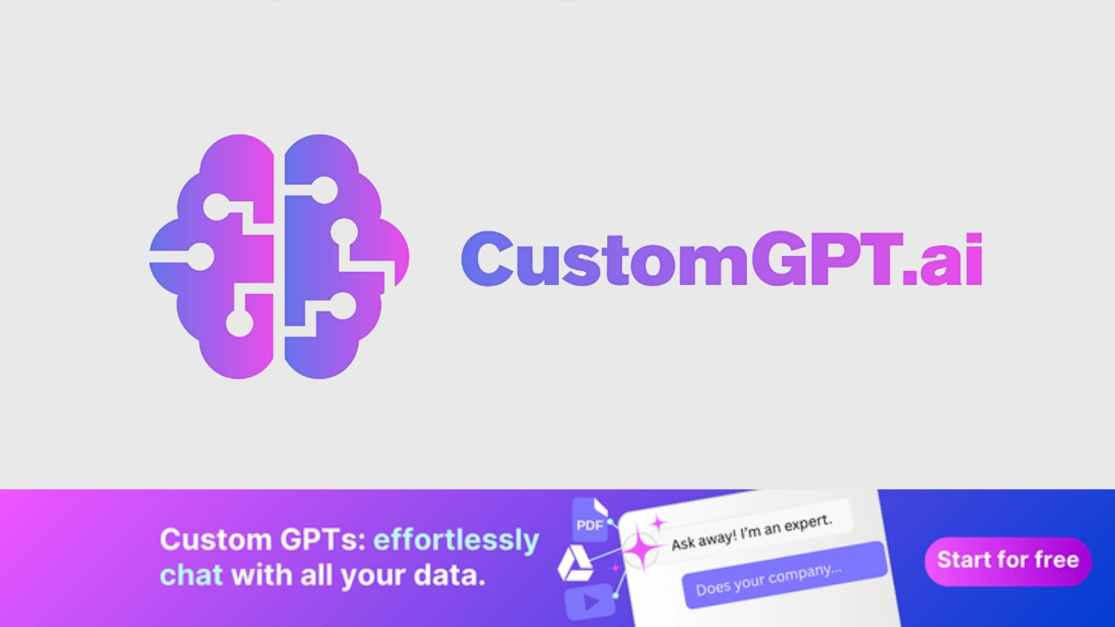 CustomGPT.ai Review: Build an AI Chatbot on Your Own Data